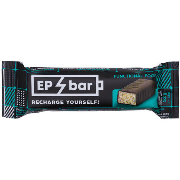 Epbar Functional Bar 52 G. Mit Proteinen - 1 Box (10 Einheiten)
