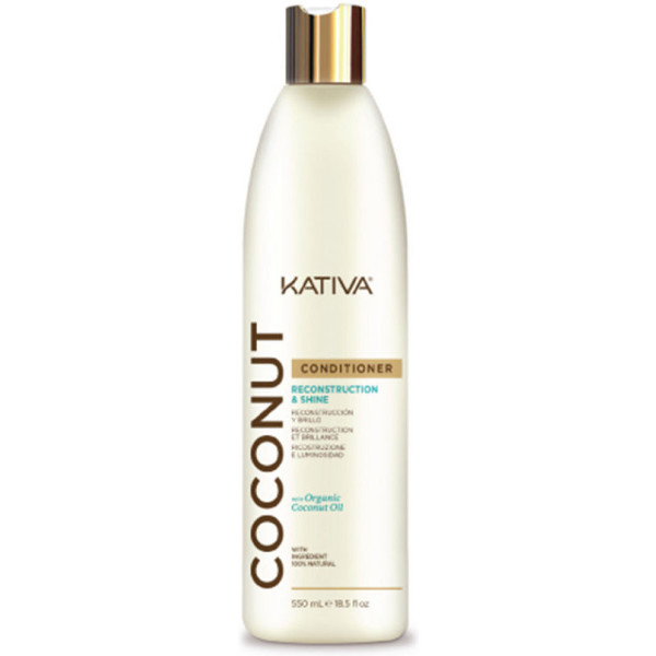 Après-shampoing kativa à la noix de coco 550 ml unisexe