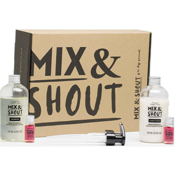 Mix & Shout Balancing Curly Rotina Lote 4 Peças Unissex