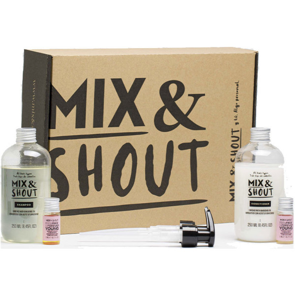 Mix & Shout Lot de routine de renforcement 4 pièces unisexe