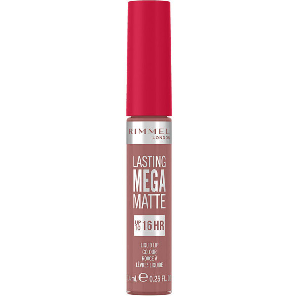 Rimmel London Mega Mega Matte Liquid Lipstick Farbe 709 ohne Träger 74 ml Unisex
