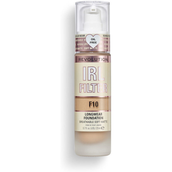 Revolution Make Up Irl Filter Longwear Foundation F10 23 Ml Donna