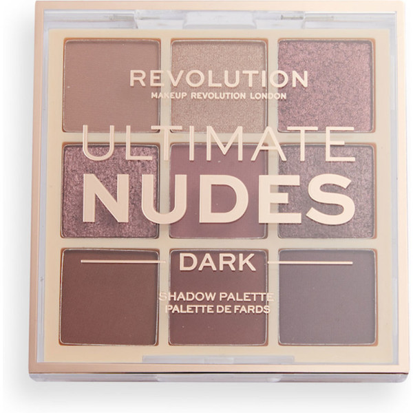 Revolution Make Up Ultimate Nudes Eyeshadow Palette Dark 810 Gr Woman