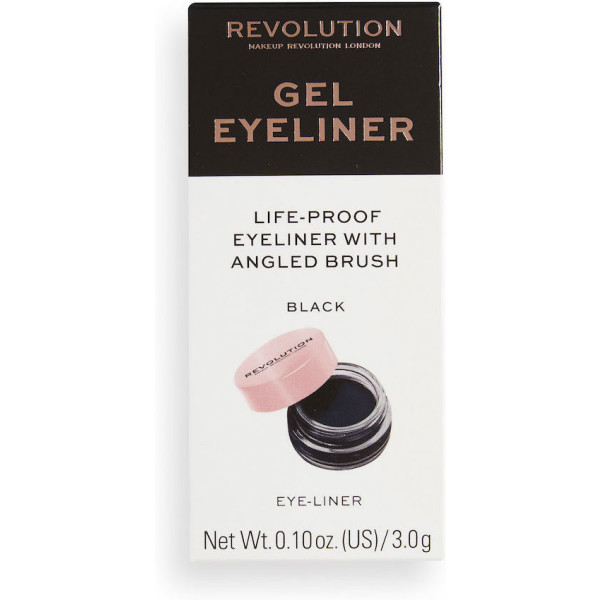 Revolution Make Up Lifeproof Eyeliner Gel Zwart 3 Gr Vrouw