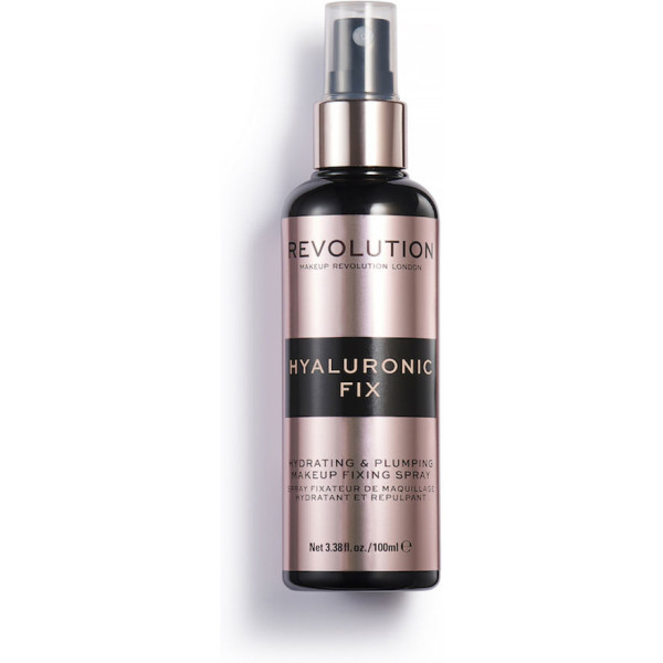 Revolution Make Up Hyaluronic Fix Spray fixateur de maquillage hydratant et repulpant 100 ml unisexe