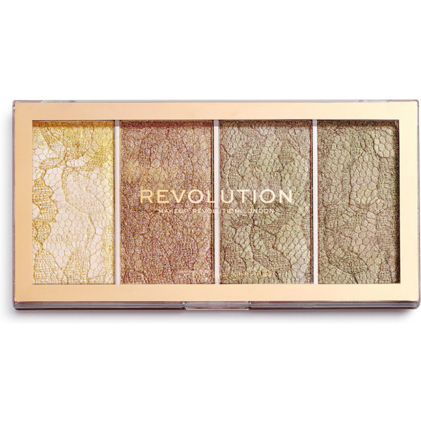 Revolution Make Up Paleta de resaltador de encaje 1350 Gr Mujer