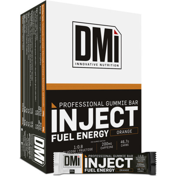 Dmi Nutrition Injecteer Fuel Energy Gummie (200mg Cafeïne) 10x60 Gr