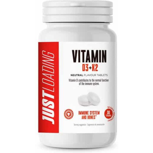 Just Loading Bot/30 Vitamin D3 + K2 500 mg Comp