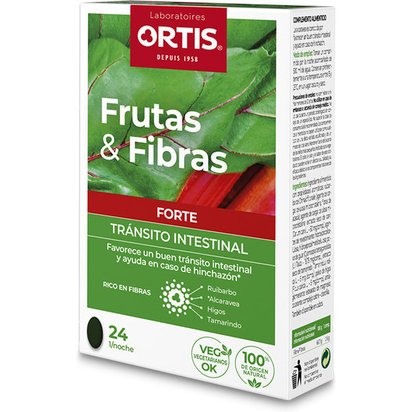 Ortis Vruchten & Vezels Forte 24 Comp