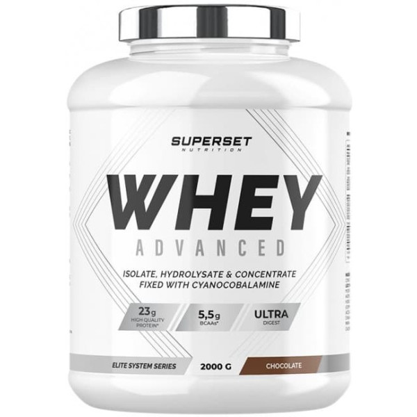 Superset Nutrition 100% Whey Proteine Advanced 2 Kg