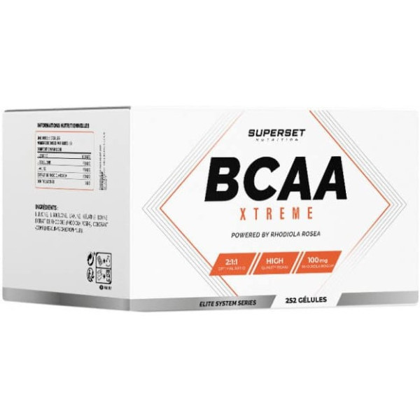 Superset Nutrition BCAA Xtreme 252 capsule