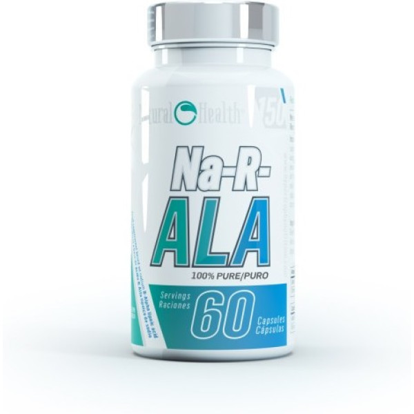 Hypertrophy Natural Health Natural Health Na-r-ala 100% Puro 60 Cápsulas