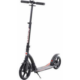 Homcom Patinete Plegable Aluminio +14 Años Altura Ajustable De 87-101 Cm Con 2 Ruedas Grandes Frenado Para Niños Adultos Carga