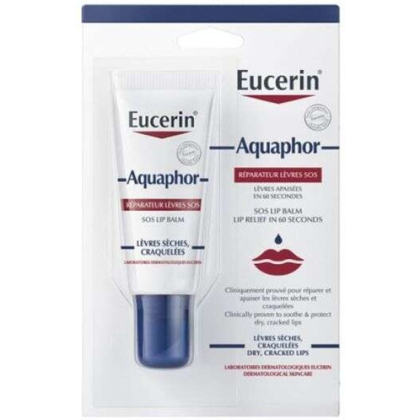 Eucerin Aquaphor SOS balsamo labbra 10 ml unisex