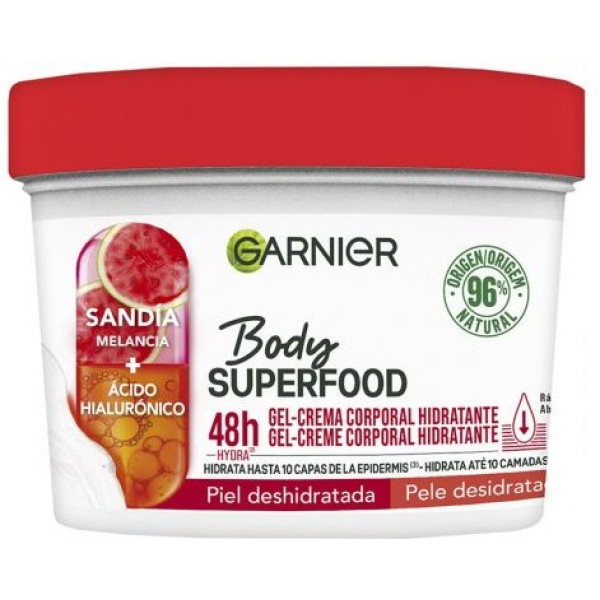 Garnier Body Superfood Gel Crema Corporal Hidratante 380 Ml Mujer