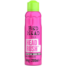 Tigi Headrush Headrush Spray de brilho superfino 200 ml unissex