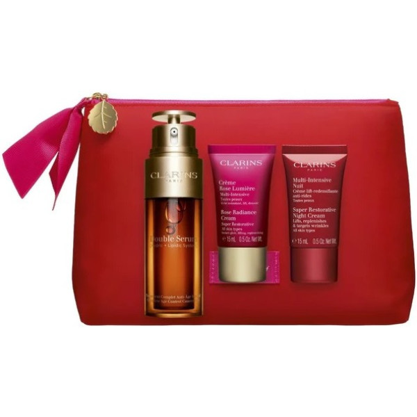 Clarins Double Serum - Multi-intensive Lote 3 Piezas Mujer