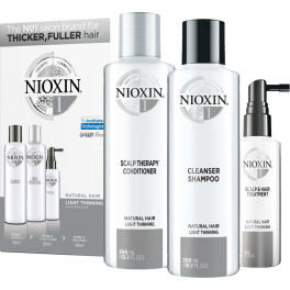 Nioxin System 1 Lote 3 Piezas Unisex