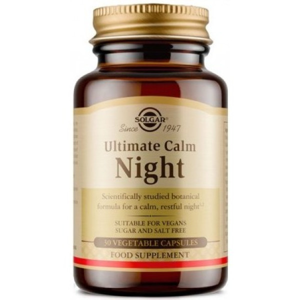 Solgar Ultimate Calm Night Capsule vegetali 30 U unisex