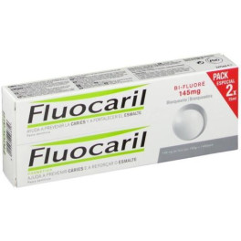 Fluocaril Bi-fluoré 145mg Dentífrico Blanqueador 2 X 75 Ml Unisex