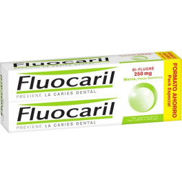 Fluocaril Pasta Dentífrica Bifluore 250 Mg Con Sabor A Menta 125 Ml Unisex