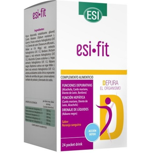 Trepatdiet Esi Fit Depura Pocket Drink 24 Umschläge