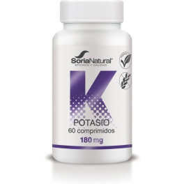 Soria Natural Potassium 60 Comp X 1400 Mg Lib Prolongada