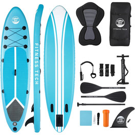 Tabla Paddle Surf Fitness Tech Ibiza 10.6" 320x81x15cm