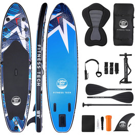 Tabla Paddle Surf Fitness Tech Formentera 10.6" 320x81x15cm