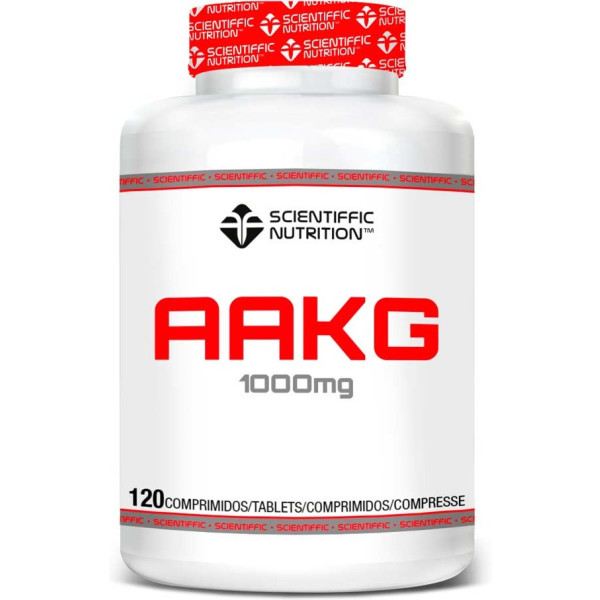 Scientiffic Nutrition Aakg 1000 Mg 120 Comp