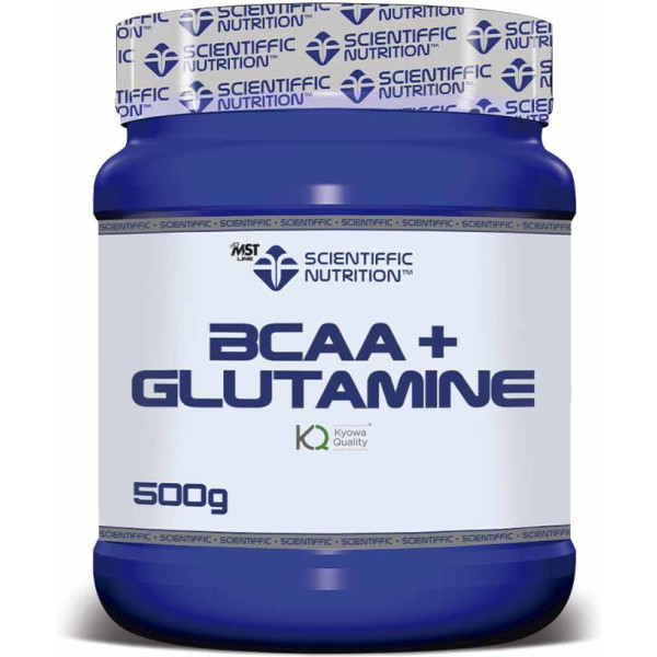 Scientiffic Nutrition Bcaa + Glutamine Kyowa 500 Gr