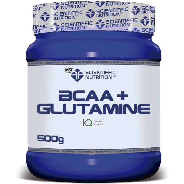 Scientific Nutrition BCAA + Glutamine Kyowa 500 Gr