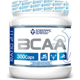 Scientific Nutrition BCAA 1000 mg natürliche Fermentation 300 Kapseln