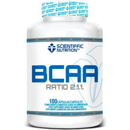 Scientiffic Nutrition Bcaa 500 Mg Fermentación Natural 100 Caps