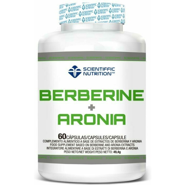Scientific Nutrition Berbérine + Aronia 60 Caps