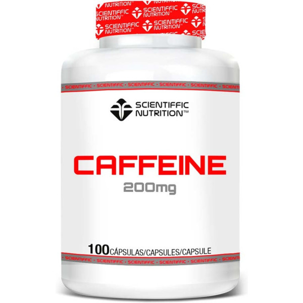 Scientific Nutrition Cafeína 200 mg 100 cápsulas