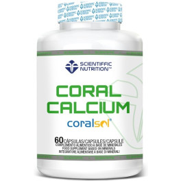 Nutrição Científica Coral Cálcio 500 Mg Coralsol 60 Cápsulas