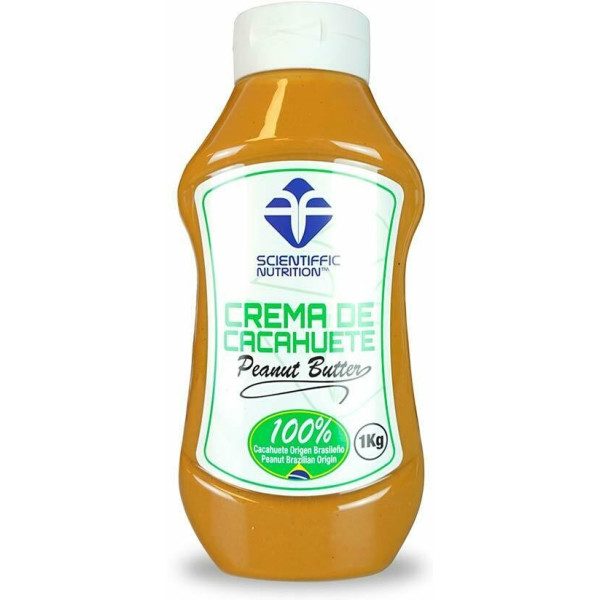 Scientiffic Nutrition Crema De Cacahuete 100 % Original Brasil 1 Kg