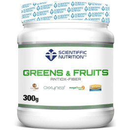 Scientiffic Nutrition Greens & Fruits 300 Gr