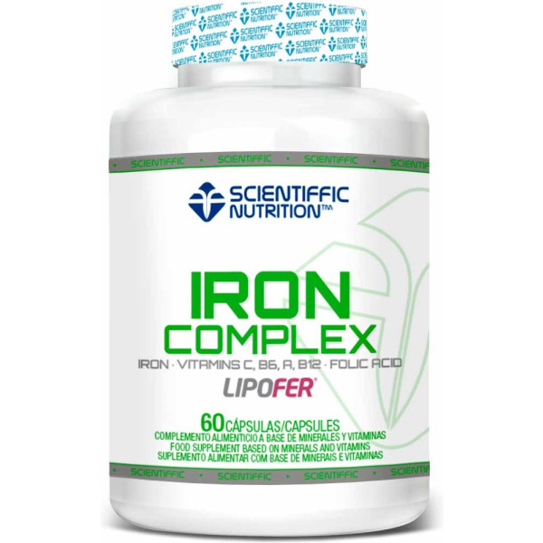 Scientiffic Nutrition Iron Complex Lipofer 60 Caps