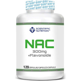 Scientific Nutrition Nac+ Flavonóides 300 mg 120 cápsulas