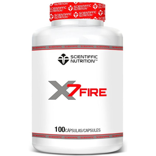Queimador de Nutrição Científica X 7 Fire 100 Cápsulas