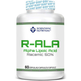 Scientific Nutrition R-ala 50% Racémico 60 Cápsulas