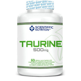 Scientiffic Nutrition Taurine 500 Mg 60 Caps