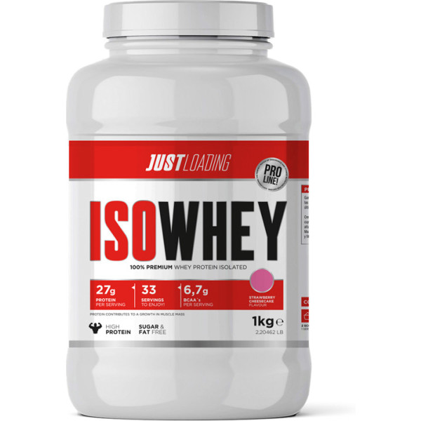 Just Loading Iso Whey Fresa-tarta Queso Wpi 1 Kg