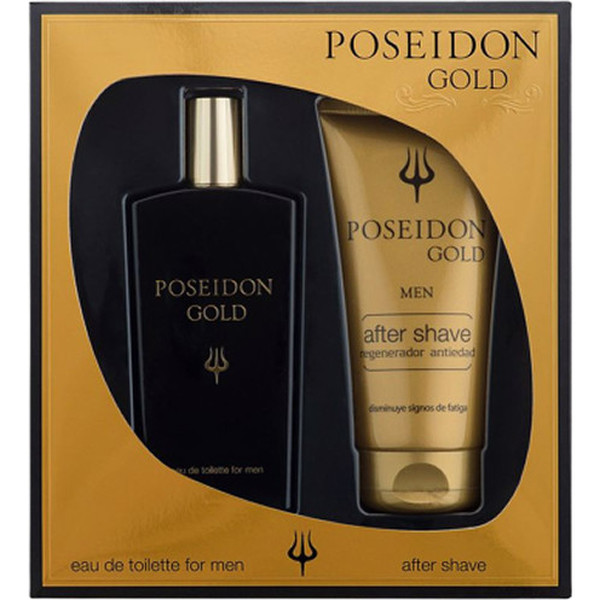 Poseidon Gold For Men Lot 2 Pièces Homme