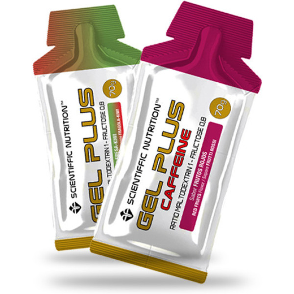 Scientific Nutrition Gel + Caféine 1 Gel X 70 Gr