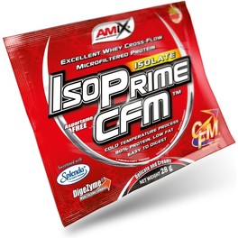 Amix Isoprime Cfm Isolate Protein 1 Sobre X 28 Gr - Contiene Enzimas Digestivas / Proteínas Para Aumentar Masa Muscular