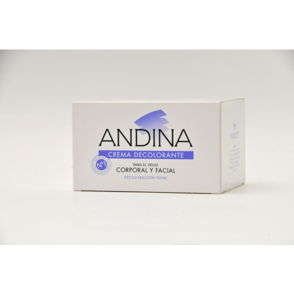 Andina Creme Descolorante Facial e Corporal 100ml