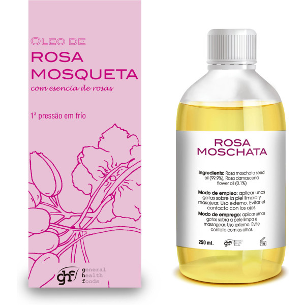 Óleo de Rosa Mosqueta Ghf com Essência de Rosa 250 ml